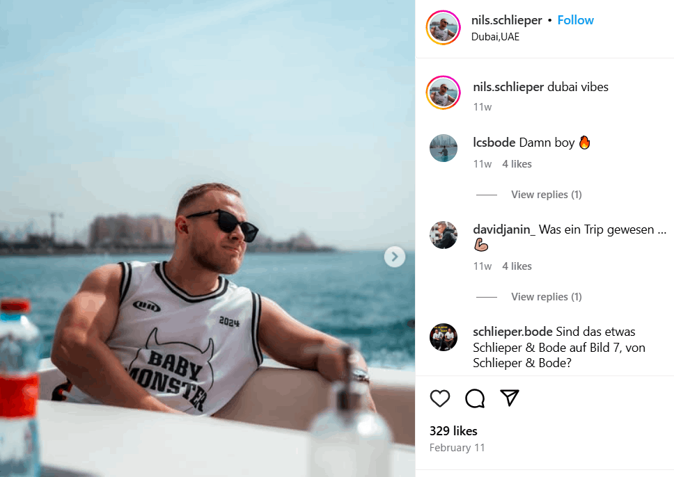 Nils Schlieper Vermögen